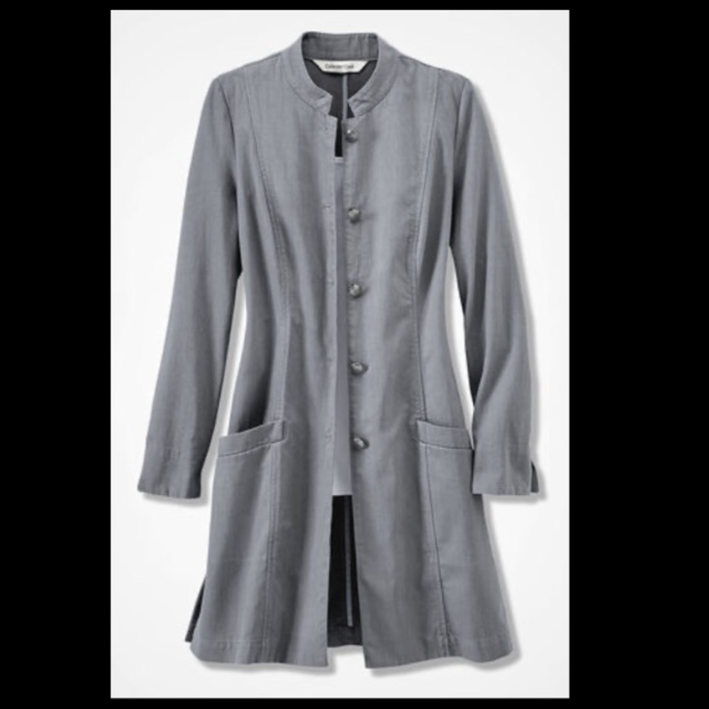 NWOT: DENIM DUSTER